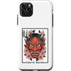 Hannya Oni By Tokyo-Waves Custodia per iPhone 11 Pro Max Yokai Oni Maschera Diavolo Giapponese Demone Tattoo Oni Mask