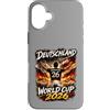 United Labels Custodia per iPhone 16 Plus Soccer - WM World Cup 2026 Germania