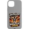 United Labels Custodia per iPhone 15 Plus Soccer - WM World Cup 2026 Germania