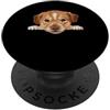 Kangal Puppy Lover PS Ritratto del cane del viso del primo piano del cucciolo di Kangal del bambino PopSockets PopGrip Adesivo