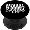 OC 714 Apparel Orange County 714 California Retro Beach Santa Ana Anaheim PopSockets PopGrip Adesivo