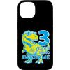 COOL DINOSAUR BIRTHDAY DESIGNS AND OUTFI Custodia per iPhone 14 DINOSAURIO 3 ANNI DI ESSERE AMAZANTE DINOSAURIO 3. COMPLEANNO
