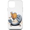 Manatees Manatee Lover Gifts Custodia per iPhone 12 mini Bookish Manatee Reading Sea Cow Book Lover