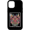 TOKYO WAVES Oni Mask Designs Custodia per iPhone 12/12 Pro Hannya Oni Mask Devil Yokai - Maschera giapponese con tatuaggio demone