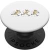 Summer Pregnancy Announcement Funny New Annuncio del bambino della mamma del cane AAA dell'estate della ragazza incinta PopSockets PopGrip Adesivo
