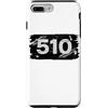 Urban Area Code Streetwear Supply Custodia per iPhone 7 Plus/8 Plus Oakland 510 Codice area East Bay Grunge Streetwear