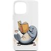 Manatees Manatee Lover Gifts Custodia per iPhone 13 Pro Max Bookish Manatee Reading Sea Cow Book Lover