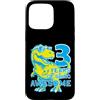 COOL DINOSAUR BIRTHDAY DESIGNS AND OUTFI Custodia per iPhone 15 Pro Max DINOSAURIO 3 ANNI DI ESSERE AMAZANTE DINOSAURIO 3. COMPLEANNO