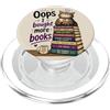 Life is Better with Books OOPS... I Bought More Books - Sarcastic Cute Book Reader Cat PopSockets PopGrip per MagSafe
