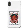 Hannya Oni By Tokyo-Waves Custodia per iPhone X/XS Maschera giapponese del diavolo Hannya giapponese Oni Maschera Yokai Oni