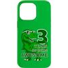 COOL DINOSAUR BIRTHDAY DESIGNS AND OUTFI Custodia per iPhone 14 Pro Max DINOSAURIO 3 ANNI DI ESSERE AMAZANTE DINOSAURIO 3. COMPLEANNO