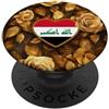 Iraq Flag Irak Fahne Bagdad IRQ Baghdad Iraq Baghdad Iraq home Iraq Mappa Iraq Arabo Iraq Iraq Bandiera PopSockets PopGrip Adesivo
