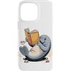 Manatees Manatee Lover Gifts Custodia per iPhone 14 Pro Max Bookish Manatee Reading Sea Cow Book Lover