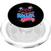 Roller Skate Skater Girl Cute 80s 90s De Pattinaggio a rotelle per ragazza stile retrò anni '80 PopSockets PopGrip per MagSafe