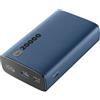 Cellularline - Elite 20000 - Caricabatteria Portatile - Capacità di 20000mAh - +144 ore di ricarica extra - 1xUSB OUTPUT: 18W Adaptive Technology - 2xUSB-C INPUT: 18W/ OUTPUT: 20W PD - Blu