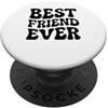 Fun Designs Regalo tipografico retrò Best Friend Ever PopSockets PopGrip Adesivo
