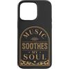 Music Soothes My Soul Custodia per iPhone 15 Pro Max Musica lenisce la mia anima Amante della musica Melody Audio Waves