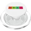 Fraxoweb Genius Ge-Ni-U-S Tavola periodica Elementi Scienza Nerd PopSockets PopGrip per MagSafe