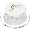 Mark Ewbie Designs Architetto Stickman PopSockets PopGrip per MagSafe