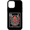 TOKYO WAVES Oni Mask Designs Custodia per iPhone 12 mini Maschera giapponese del diavolo Yokai del diavolo Hannya Giappone Oni
