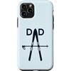 ATHLETES WINTER SPORTS ACTIVITIES SNOW Custodia per iPhone 11 Pro Papà sciatore inglese Dad Padre