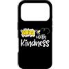MeinShirt Custodia per iPhone 17 Pro Buzz con gentilezza | Cute Bee Graphic