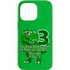 COOL DINOSAUR BIRTHDAY DESIGNS AND OUTFI Custodia per iPhone 14 Pro Max 3 ANNI DINOSAURIO COMPLEANNO BIMBO DINOSAURIO 3° COMPLEANNO