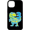 COOL DINOSAUR BIRTHDAY DESIGNS AND OUTFI Custodia per iPhone 13 3 ANNI DINOSAURIO COMPLEANNO BIMBO DINOSAURIO 3° COMPLEANNO