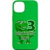 COOL DINOSAUR BIRTHDAY DESIGNS AND OUTFI Custodia per iPhone 13 3 ANNI DINOSAURIO COMPLEANNO BIMBO DINOSAURIO 3° COMPLEANNO