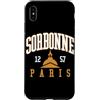 JB's Paris France Shop Custodia per iPhone XS Max Panthéon 1257 Arched Sorbonne Quartiere amministrativo di Parigi