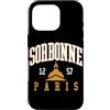 JB's Paris France Shop Custodia per iPhone 16 Pro Panthéon 1257 Arched Sorbonne Quartiere amministrativo di Parigi