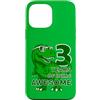 COOL DINOSAUR BIRTHDAY DESIGNS AND OUTFI Custodia per iPhone 13 Pro Max DINOSAURIO 3 ANNI DI ESSERE AMAZANTE DINOSAURIO 3. COMPLEANNO