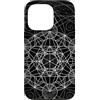 Sacred Geometry Mandala Clothing Custodia per iPhone 13 Pro Geometria sacra Metatrons Cube Dot lavoro