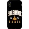 JB's Paris France Shop Custodia per iPhone X/XS Panthéon 1257 Arched Sorbonne Quartiere amministrativo di Parigi