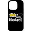 MeinShirt Custodia per iPhone 14 Pro Buzz con gentilezza | Cute Bee Graphic