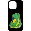 Volleyball animal sport ball fan Hobby f Custodia per iPhone 14 Pro Max Snake gioca a Pallavolo
