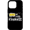 MeinShirt Custodia per iPhone 16 Pro Buzz con gentilezza | Cute Bee Graphic