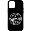 California Surf Vintage Coastal Retro Gr Custodia per iPhone 12/12 Pro vendemmia, santa, cruz, surf, città, california, costa,