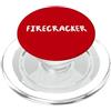Fire Cracker Fourth of July American Fla Petardi 4 luglio Fuoco Works Fan USA Summertime Fun PopSockets PopGrip per MagSafe