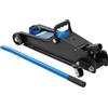 HÖGERT TECHNIK Cric idraulico 2T - Cric idraulico piatto, altezza di sollevamento 90 - 340 mm, compatto e leggero, struttura in acciaio, ruote e valvola di sicurezza, sollevatore auto per auto