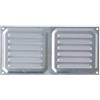 Brinox B70230A - Griglia di ventilazione in alluminio, 10 x 20 cm