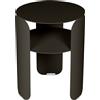 Fermob - Tavolino d'appoggio Bebop - Marrone - Alluminio - Designer Tristan Lohner