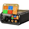 VChics Stazione di saldatura, Saldatrice a punti portatile TK-20P da 10000 W con pedale, strumento fai-da-te a doppio impulso