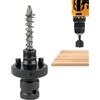 Genérico Mandrino per seghe a - a da 12,7 mm - Accessorio da taglio antiscivolo durevole ad alta resistenza e precisione per legno e ceramica