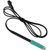 Jurtmy Impugnatura saldatore per stazione saldante SUGON punte C245 e C115, 5 pin o per opzione jbc 6 pin, design ergonomico in metallo e (C245-JBC6PIN)
