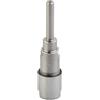Desiumite Adattatore per asta di prolunga in acciaio al carbonio per gambo da 1/4, 8 mm, 12 mm, estensore per mandrino ad alta precisione, per lavorazione del legno e macchinari (codolo da 1/4 a 1/4)