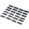 ComfyHarbor Set di 12 kit di riparazione per catena per motosega, resistenti, con passo 3/8 LP e maglie calibro 050 e cinghie per la manutenzione e la sostituzione della catena della sega