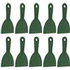 QUARKZMAN 10Pc Spatola Per Stucco 4 Larghezza Spatola In Plastica Flessibile Attrezzo Per Raschiare Pittura Per Incartare Cartongesso Stendere Pittura Graffiare Parete Verde Scuro