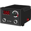 VCHICS Stazione di saldatura, Saldatore elettrico CA da 100 W Bruciatore for legna Strumento for ardere regolabile 300-700 ° C Set di macchine for pirografia su legno/pelle