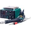 VCHICS Stazione di saldatura, Stazione di rilavorazione 853AAA-I 3 in 1, separatore retino da 1180 W e ferro stiro 110